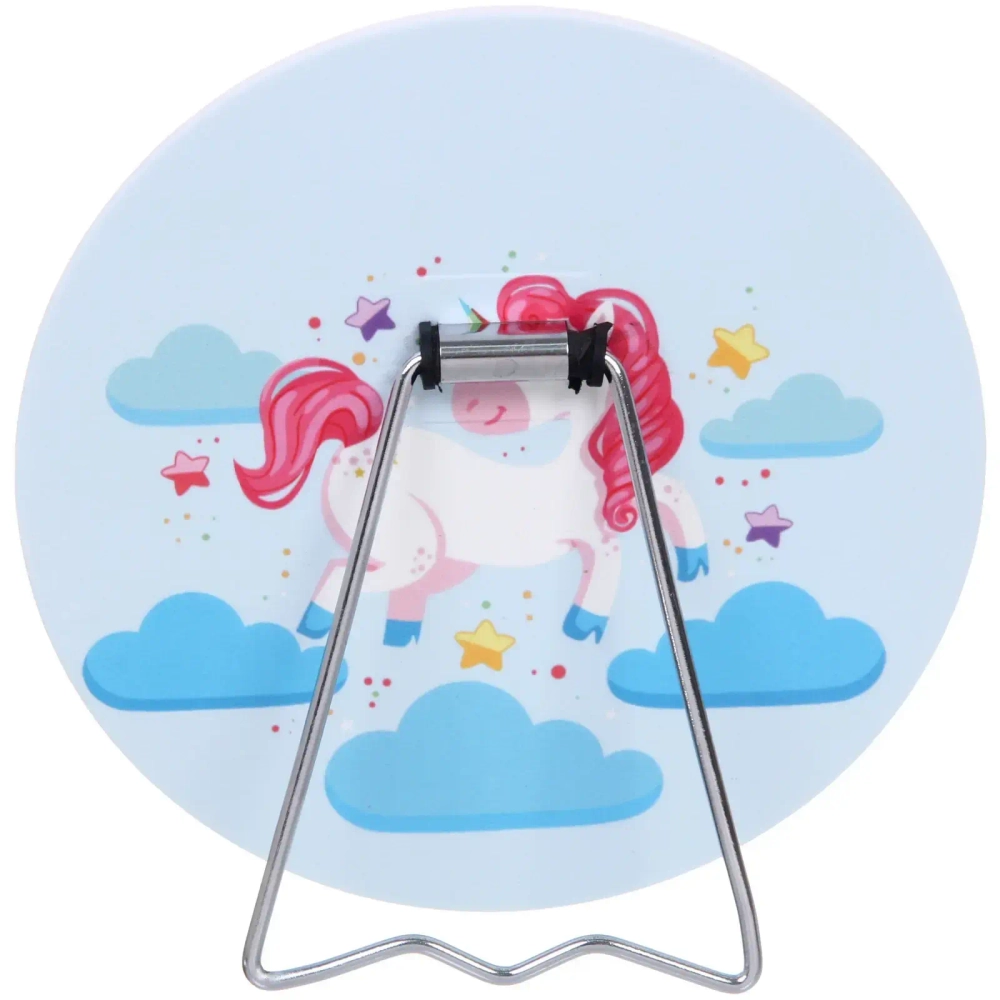 Зеркало настольное «ФРАТЕЛЛИ», единорожек, 17*17см (коробка)