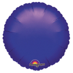 Шар фольгированный Круг 45 см (Фиолетовый)