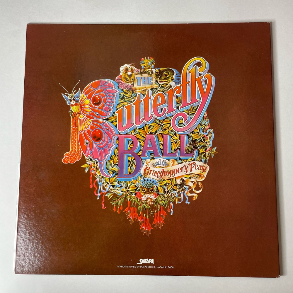 Винтажная виниловая пластинка LP Roger Glover And Guests The Butterfly Ball And The Grasshopper's Feast (Japan 1980) (No Obi)