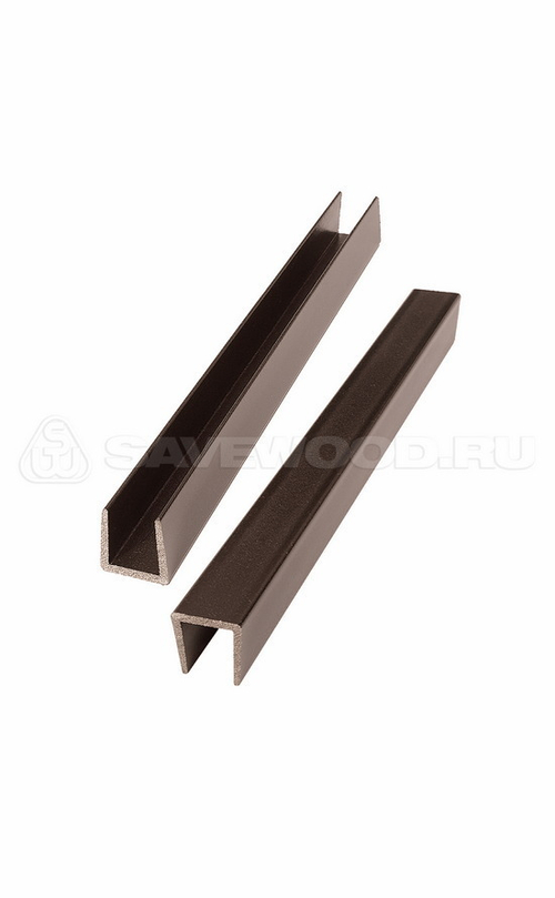 П-профиль ДПК цвет Терракотовый