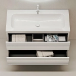 Тумба с раковиной Sancos Folk 120 FL120W Bianco