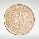 Poland, 1 Zloty, 1987, VF
