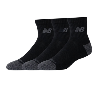 Теннисные носки New Balance Active Quarter 3P - black