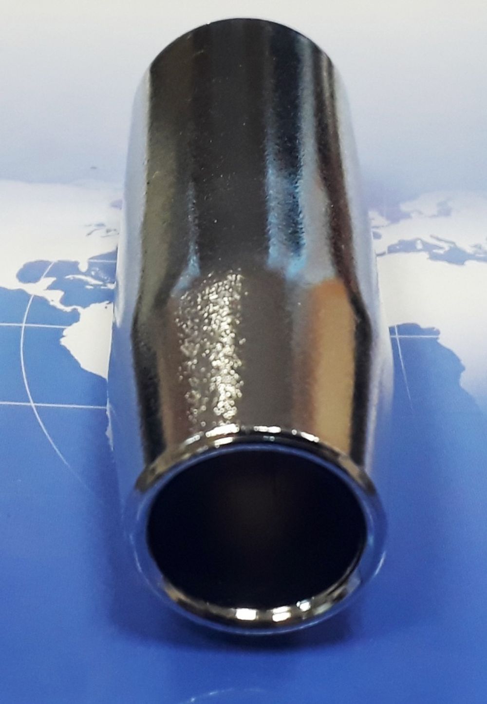 8003420 Сопло коническое Ø18 мм., для ручных сварочных горелок полуавтоматической сварки MIG MAXI 450; кедр