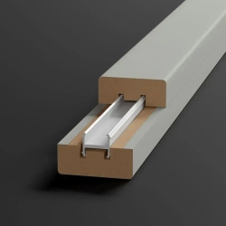 Монтажная планка САВАШ длиной 1000 мм - 10 штук