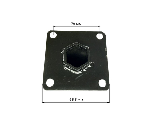 Ступица колеса шестигранная L-320 мм 32 мм (1 шт.)