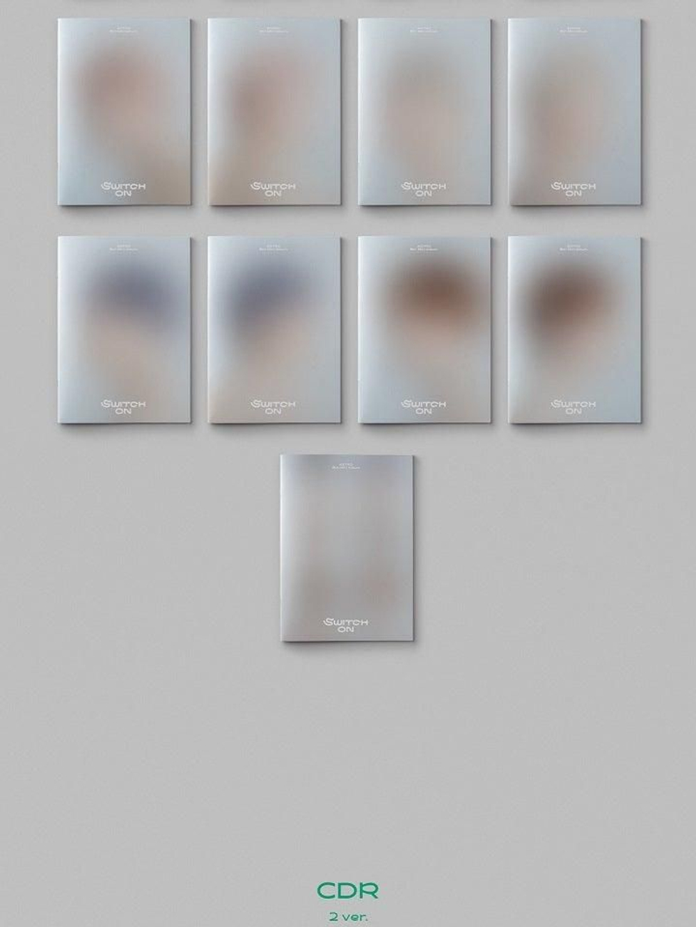Альбом Astro - SWITCH ON 8th Mini Album 2 Version SET