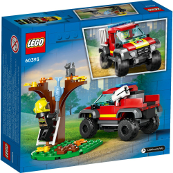 LEGO City — Пожарная машина 4x4 — Спасательная миссия 60393 / артикул   60393  / GTIN 5702017416588