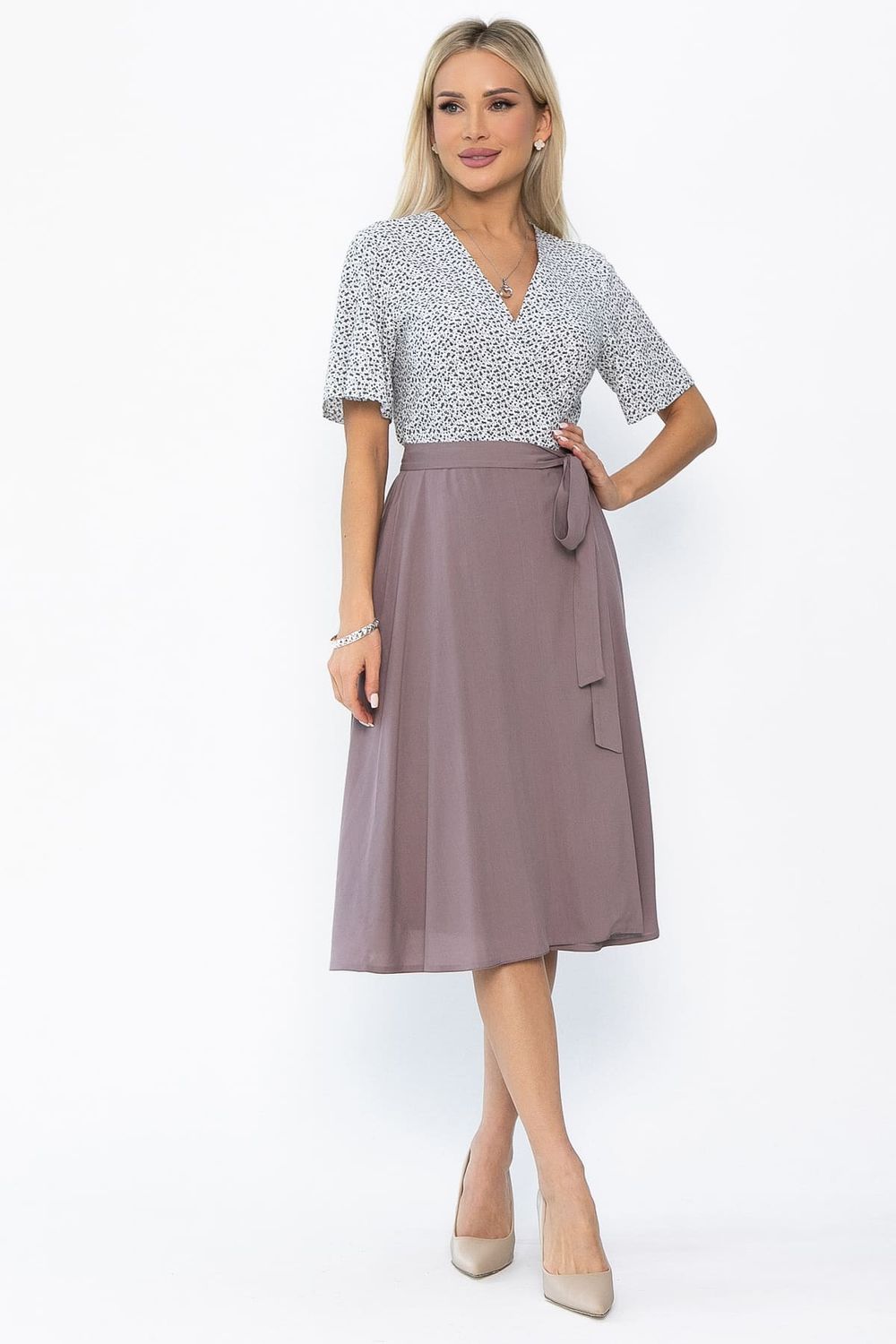 Платье Мода люкс (какао) П13846-35М LT Collection