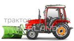 Отвал Kerland | Керланд 3560/2 SF к трактору Shifeng 504 с гидроповоротом (1,8 м)