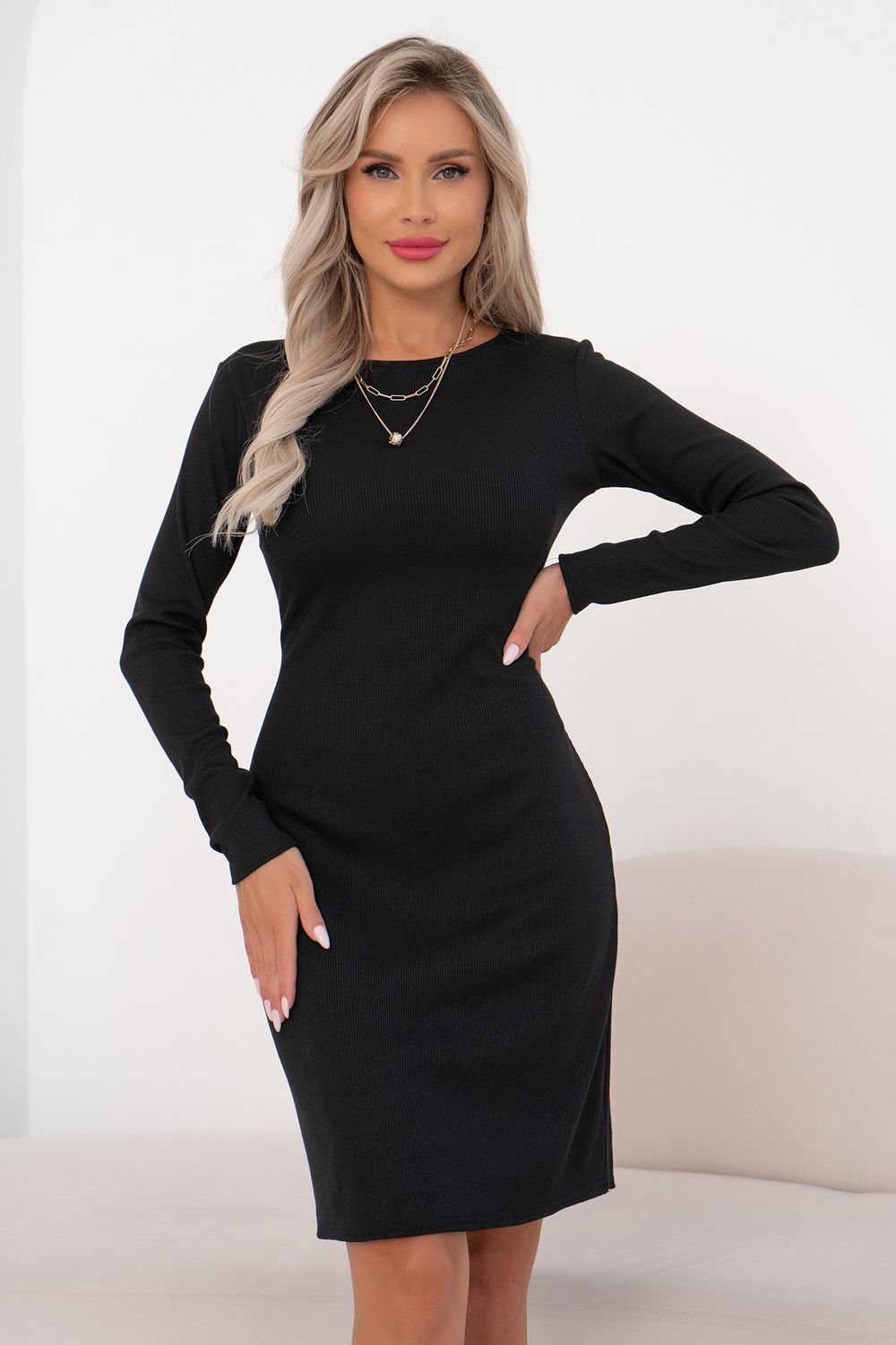 Платье Джулианна (черный) Р11-1148 Nikol