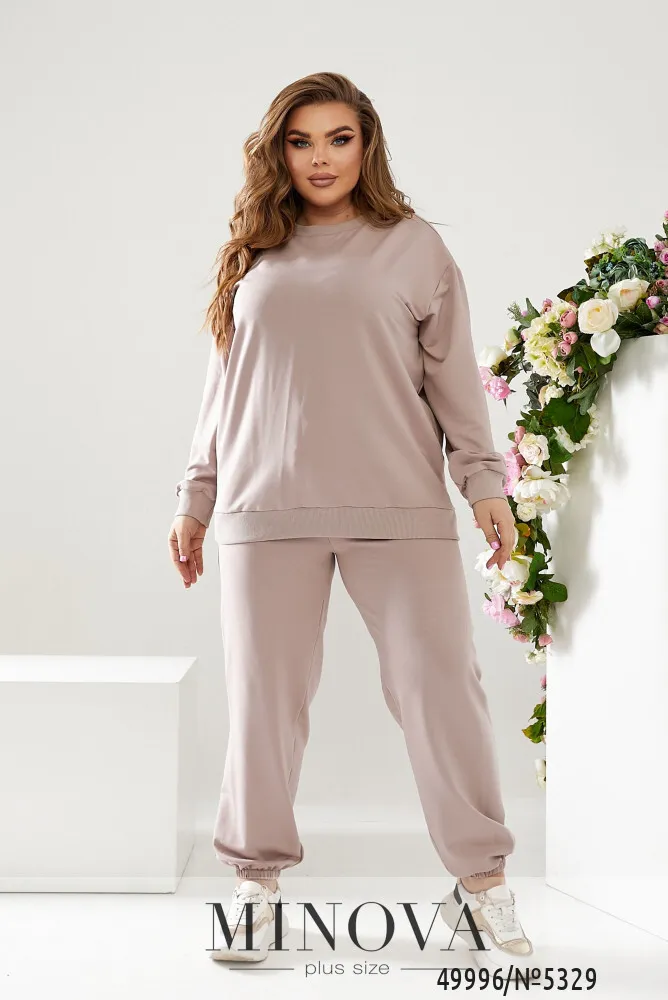 Костюм 5329-бежевый Minova