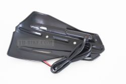ZE72-3506. Flaps. XC Protectors With Smoke Flasher Black. Handguard ZETA