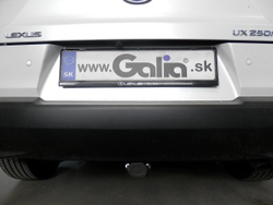 Фаркоп оцинкованный Galia L026C для LEXUS UX 200, UX 250H, SUV, 2018-(паспорт и сертификат в комплекте)(без электрики)