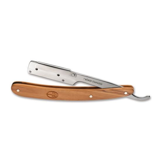 Boker BK140906 Pro Barberette Olive - шаветка, рук-ть олива
