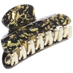 Заколка-краб для волос « ЭЙФОРИЯ», эва, микс 6 цветов, 7см (блистер Кокетка)