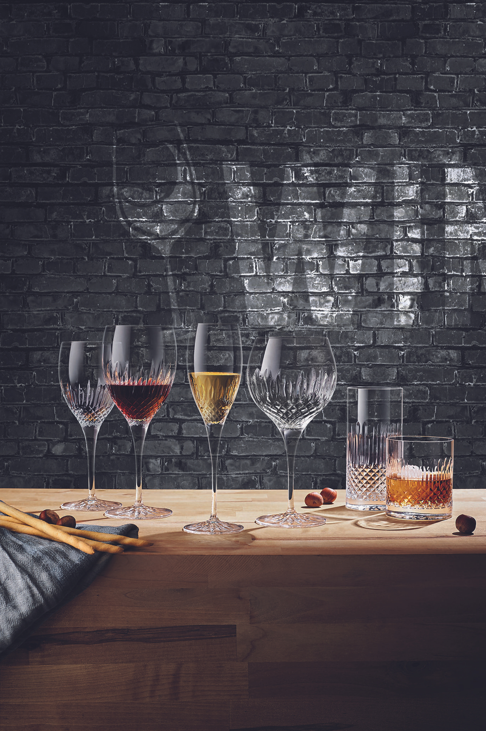 Набор бокалов для красного вина 4шт 520мл Luigi Bormioli Диаманте