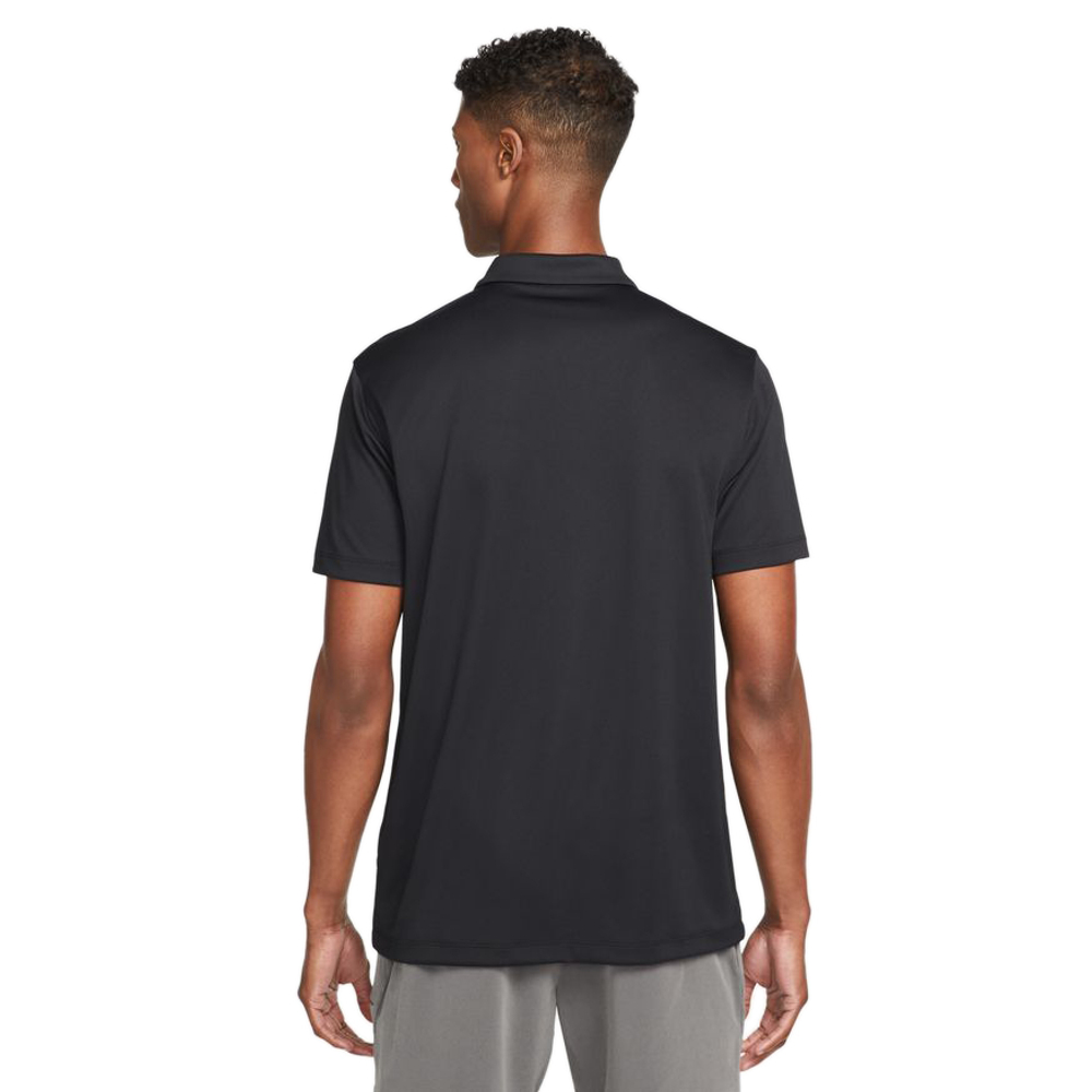 Мужское теннисное поло Nike Men's Court Dri-Fit Solid Polo - черный