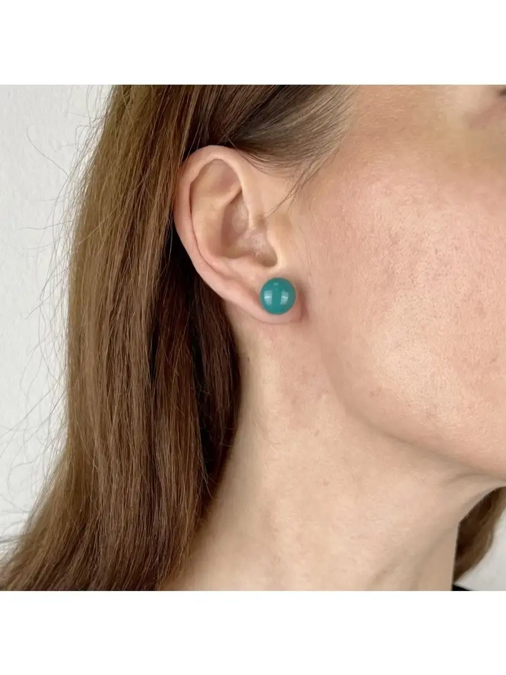 Серьги бижутерия из муранского стекла
