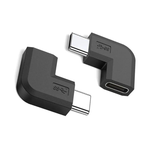2 шт. 90-градусный угловой USB 3.1 Type C конвертер папа-мама