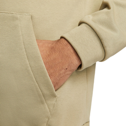 Мужская теннисная кофта Nike Dri-Fit Hoodie PO Swoosh - natural olive/sequoia