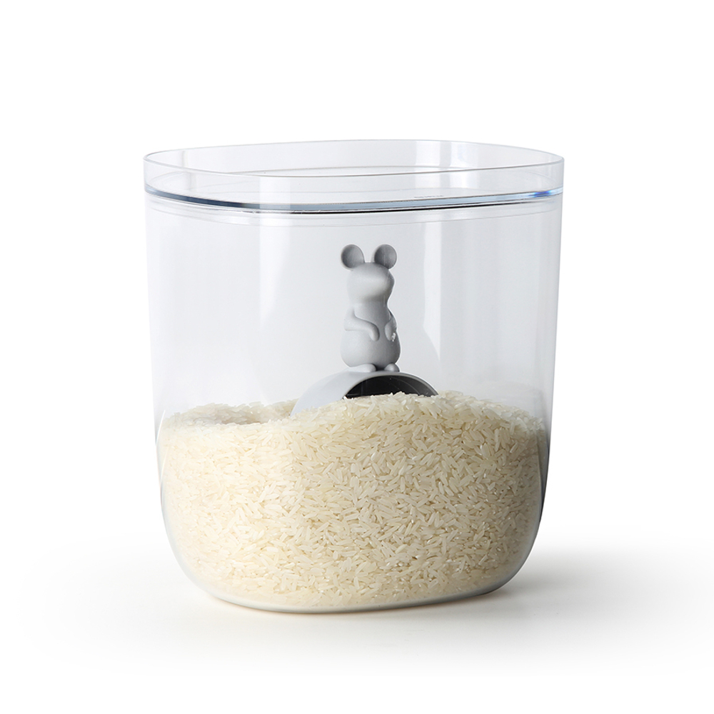 Контейнер с мерной ложкой lucky mouse, 3,5 л