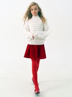 Джемпер для девочки AT1215 белый