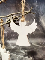 Новогодний декор ангелы 3 шт