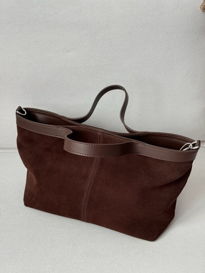 Сумка из натуральной замши