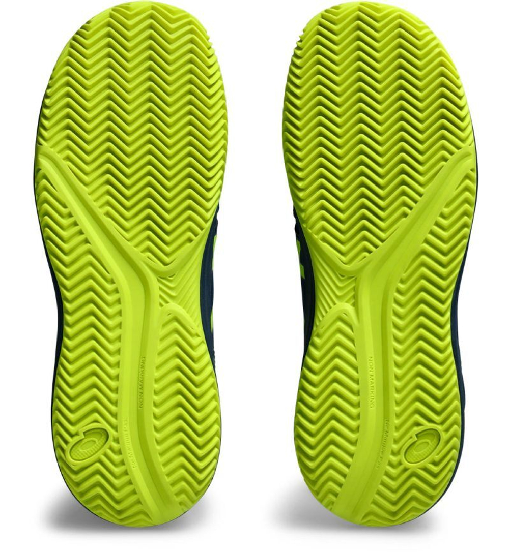 детские Кроссовки теннисные Asics Gel-Resolution 9 GS Clay - небесный