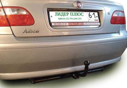 Фаркоп(прицепное) Лидер-Плюс для FIAT ALBEA (седан) 2003/04- (паспорт и сертификат в комплекте)(без электрики)F204-A