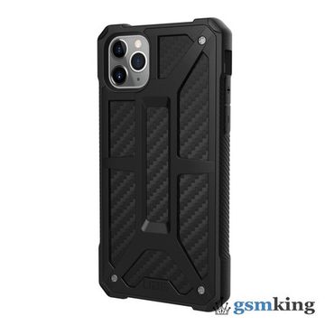 UAG Monarch Kevlar® Series Case for Apple iPhone 11 Pro Max Carbon Fiber (Графитовый серый)111721114040