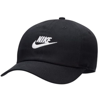 Теннисная кепка Nike Dri-Fit Club Kids' Futura Wash - black/white