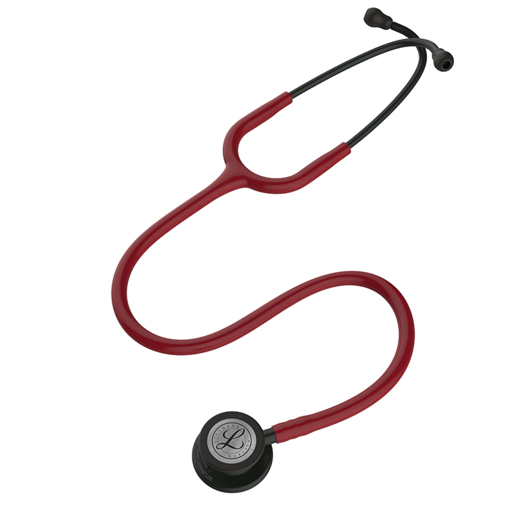 Стетоскоп Littmann Classic III, бургунди, черная акустическая головка (5868)