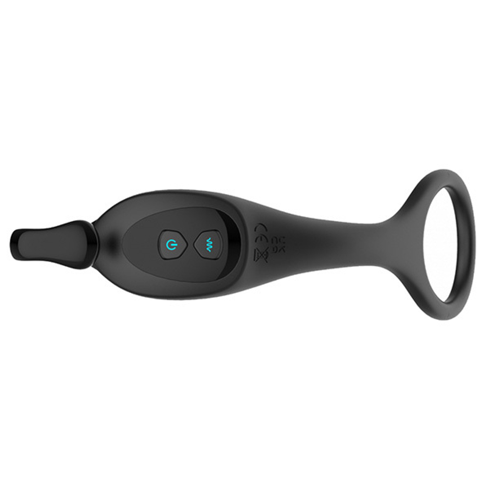 Пульсирующимй массажер простаты с вибрацией на пульте ДУ Secwell SW1098