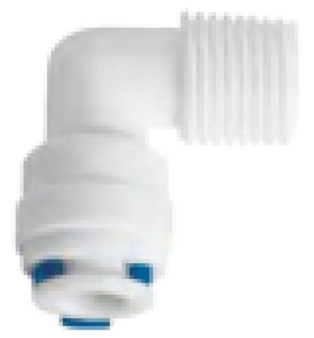 Фитинг угловой 1/4"-1/4" (трубка-резьба) QT-11А Naturewater (40-4-4)