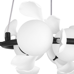 799067 Люстра CERAMO BW 6х6W(led) G9 ЧЕРНЫЙ/БЕЛЫЙ