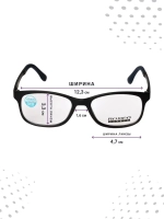 Оправа для очков с магнитными накладками 3в1