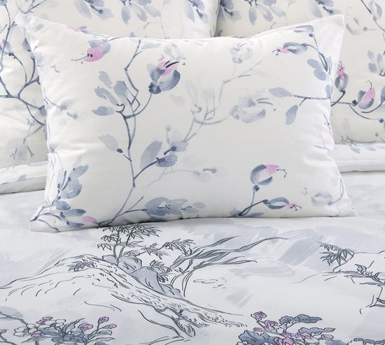 Семейный комплект постельного белья Гравюра перкаль