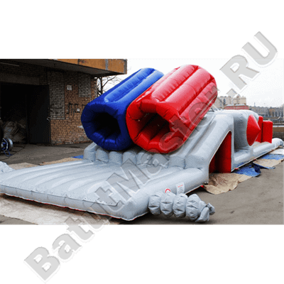 Спортивный надувной аттракцион "Полоса качалка"
