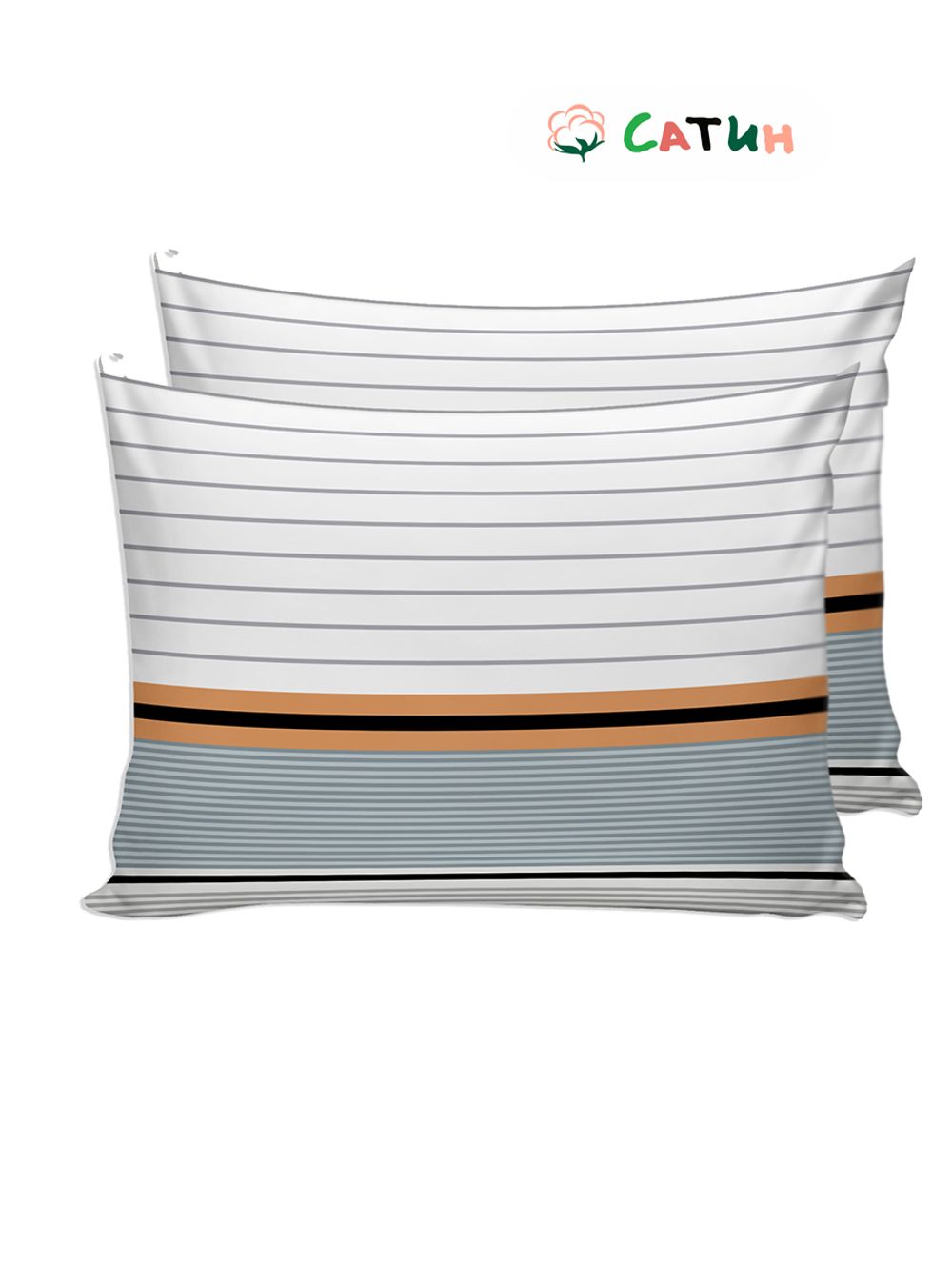 Наволочка комплект 2шт Milky Garden "Alaska" 40х60 см