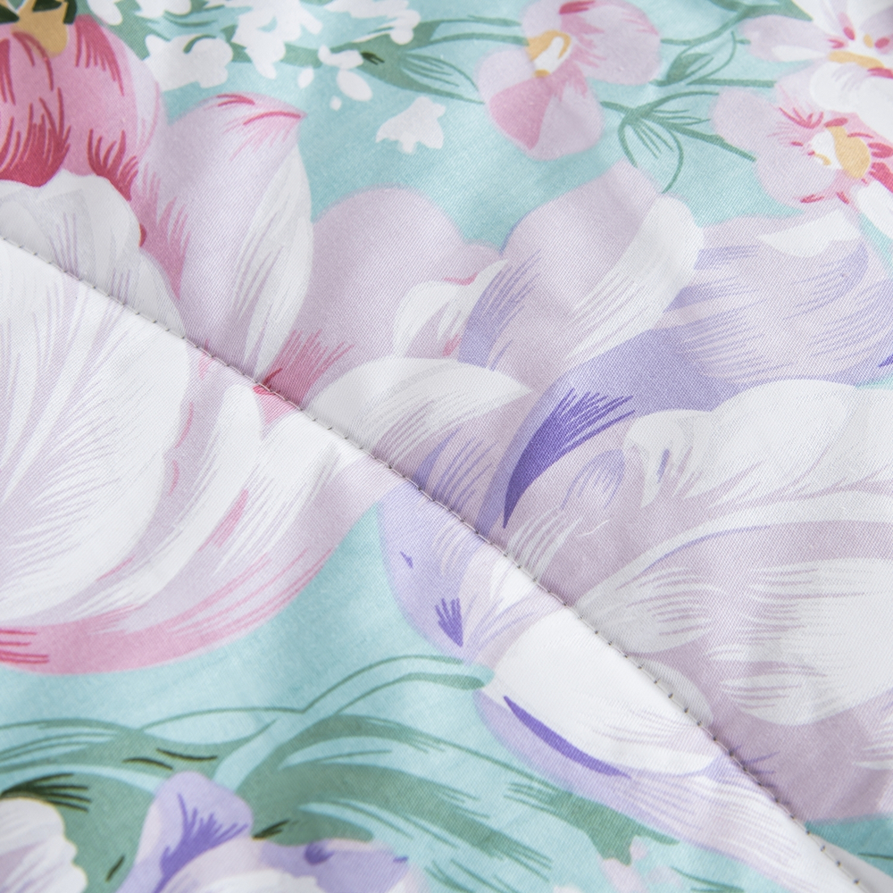 Комплект постельного белья Сатин с Одеялом 100% хлопок OB168