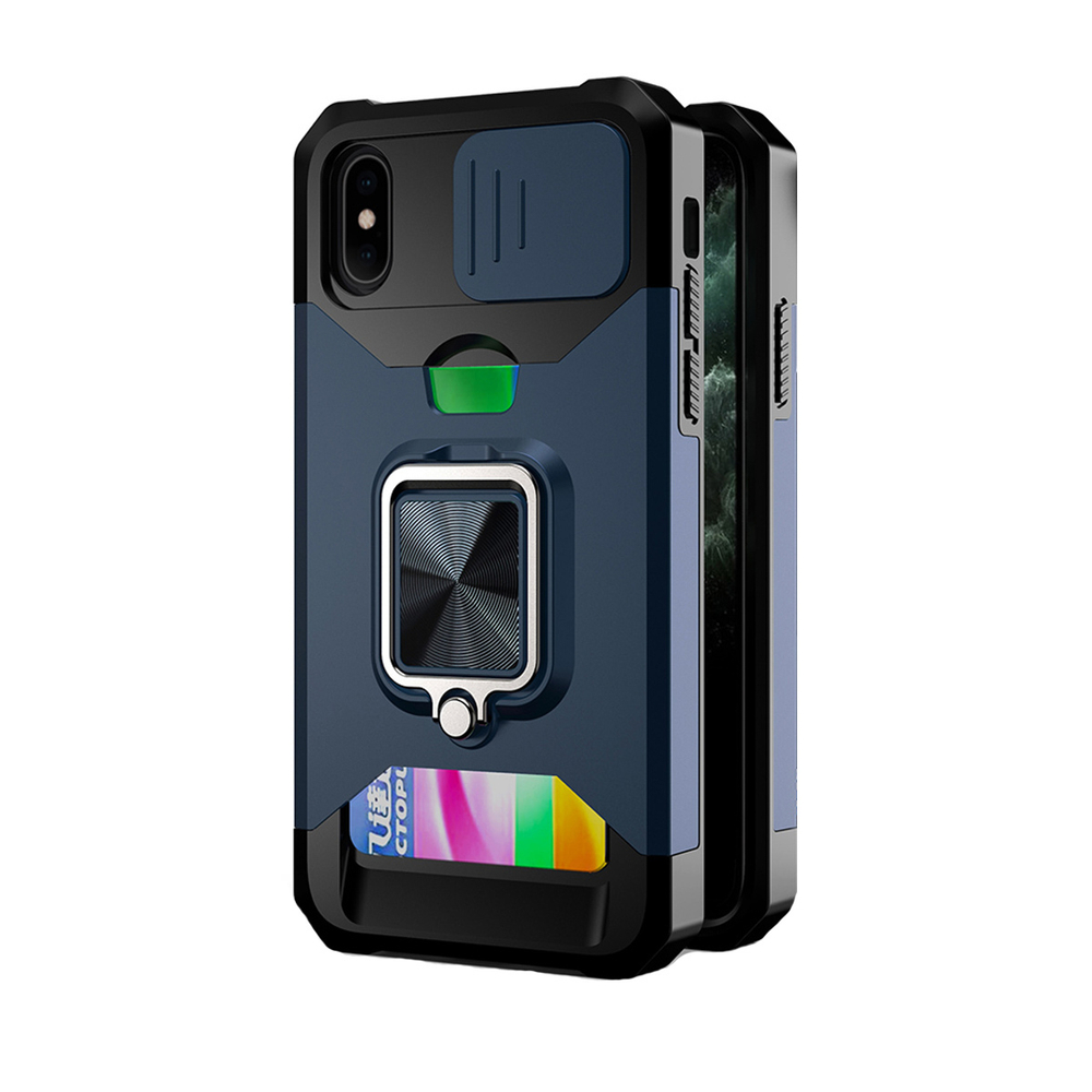 Противоударный чехол Сard Reader Case для iPhone X / XS