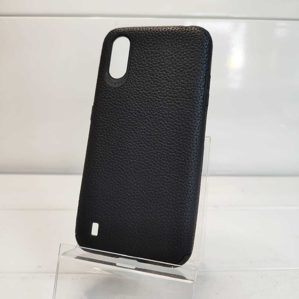 Чехол силиконовый SAMSUNG Galaxy A01 черный