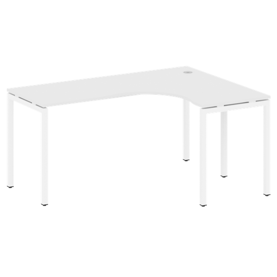 Метал Систем Куатро Стол криволинейный правый на П-образном м/к 40БП.СА-4 (R)