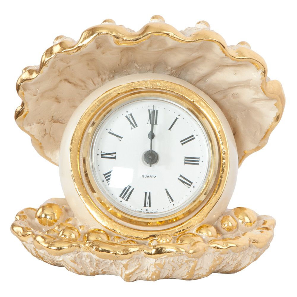 Часы настольные Акойя Айвори