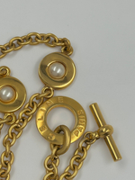 Комплект из клипс и цепи Celine