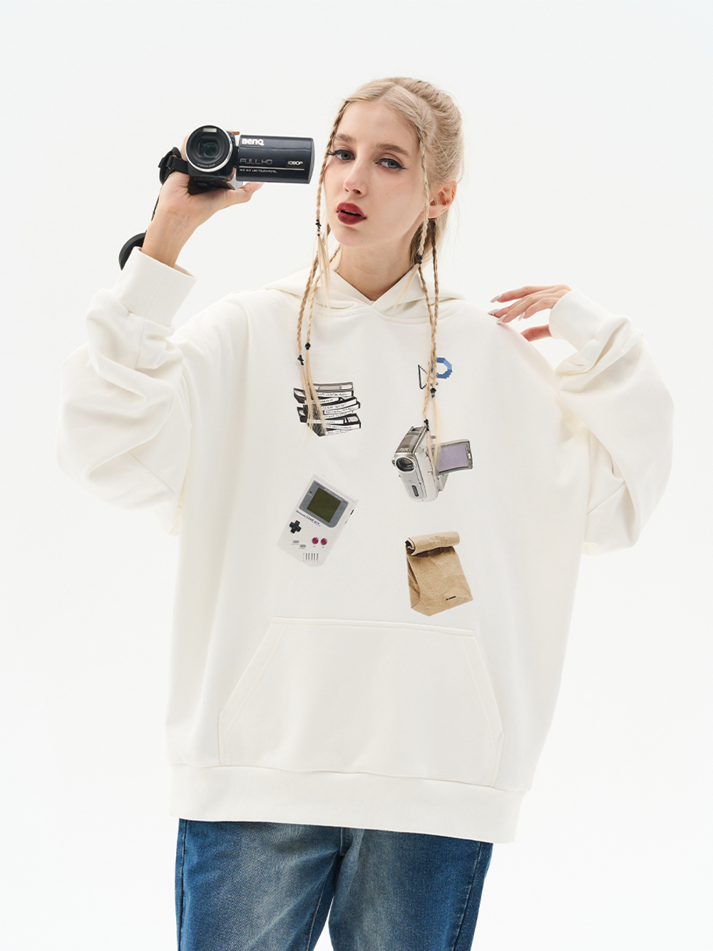 Худи HARSHandCRUEL "Sweet 00's" Oversized Hoodie