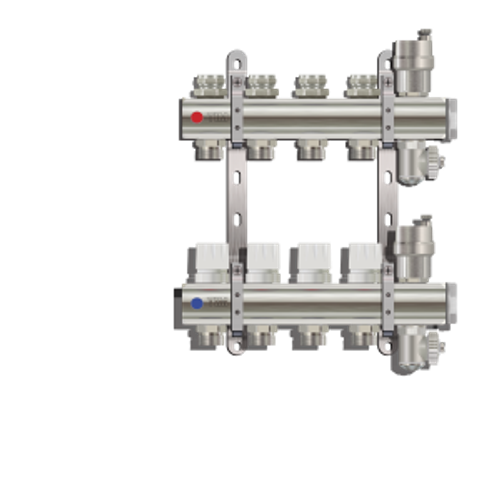 Кол.  группа  без расход.ЛАТУН 1" 3-вых.TIM 1/2