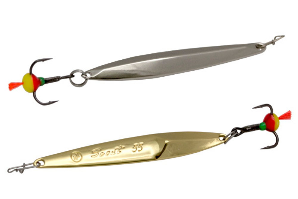 Блесна вертикальная ECOPRO Scout 75мм 11г,S/G